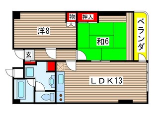 メゾン悠久の物件間取画像